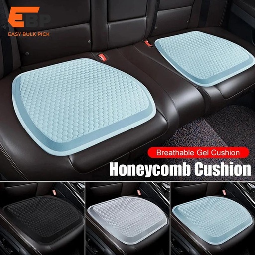 10 pcs Summer Car Seat Cushion Cooling Gel Breathable Honeycomb Ventilated Seat Cover Universal for All Seasons