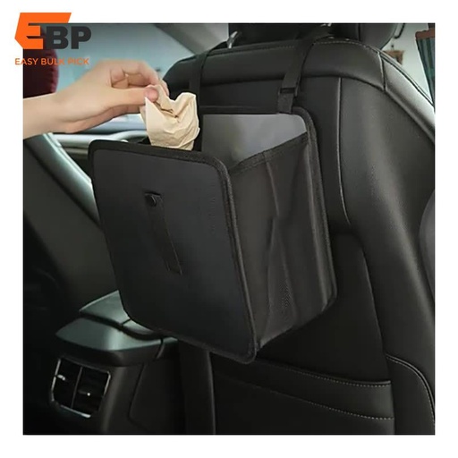 150 pcs Large Waterproof Car Seat Storage Bag - Foldable Organizer for Headrest and Backseat, Ideal for Kids and Adults