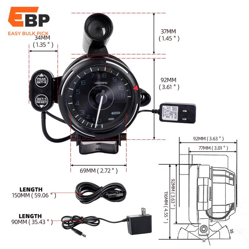 motorcycle tachometer
