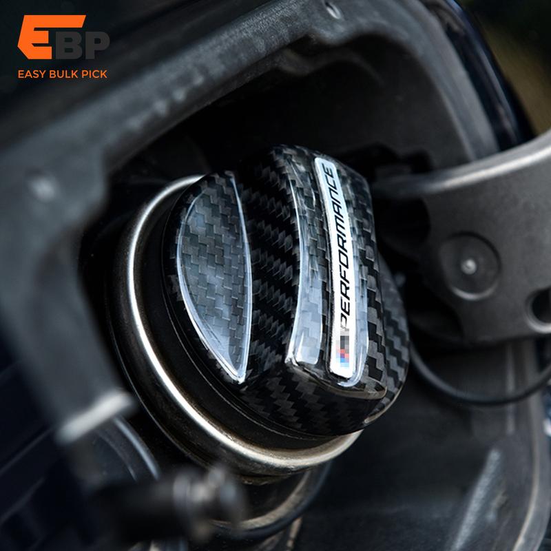 carbon fiber fuel tank cap trim
