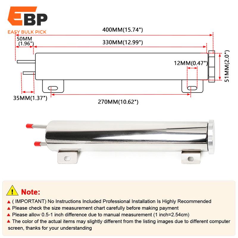polished stainless steel puke tank 1