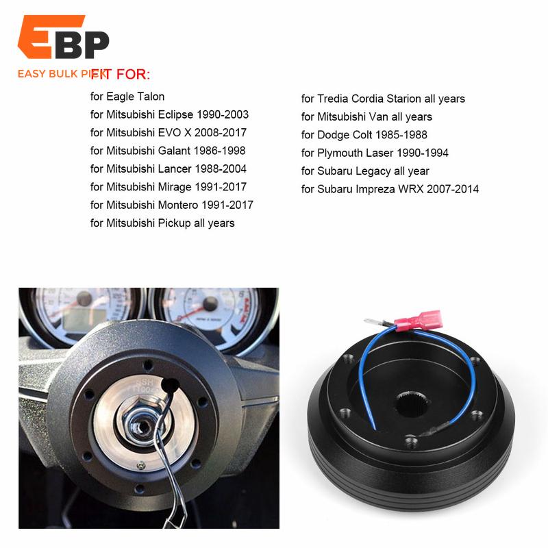 mitsubishi steering wheel hub