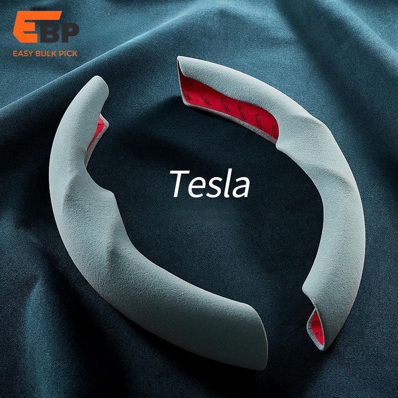 tesla steering wheel cover free shipping